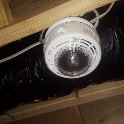 Smoke Detector with Strobe Light for New Building Code